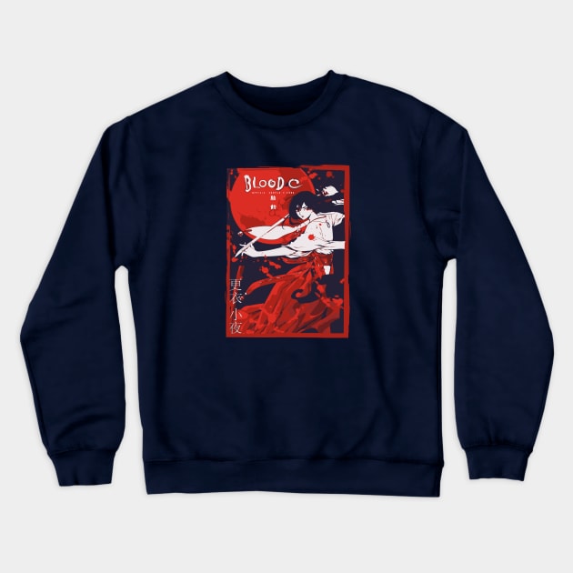 Blood C Crewneck Sweatshirt by Koburastyle